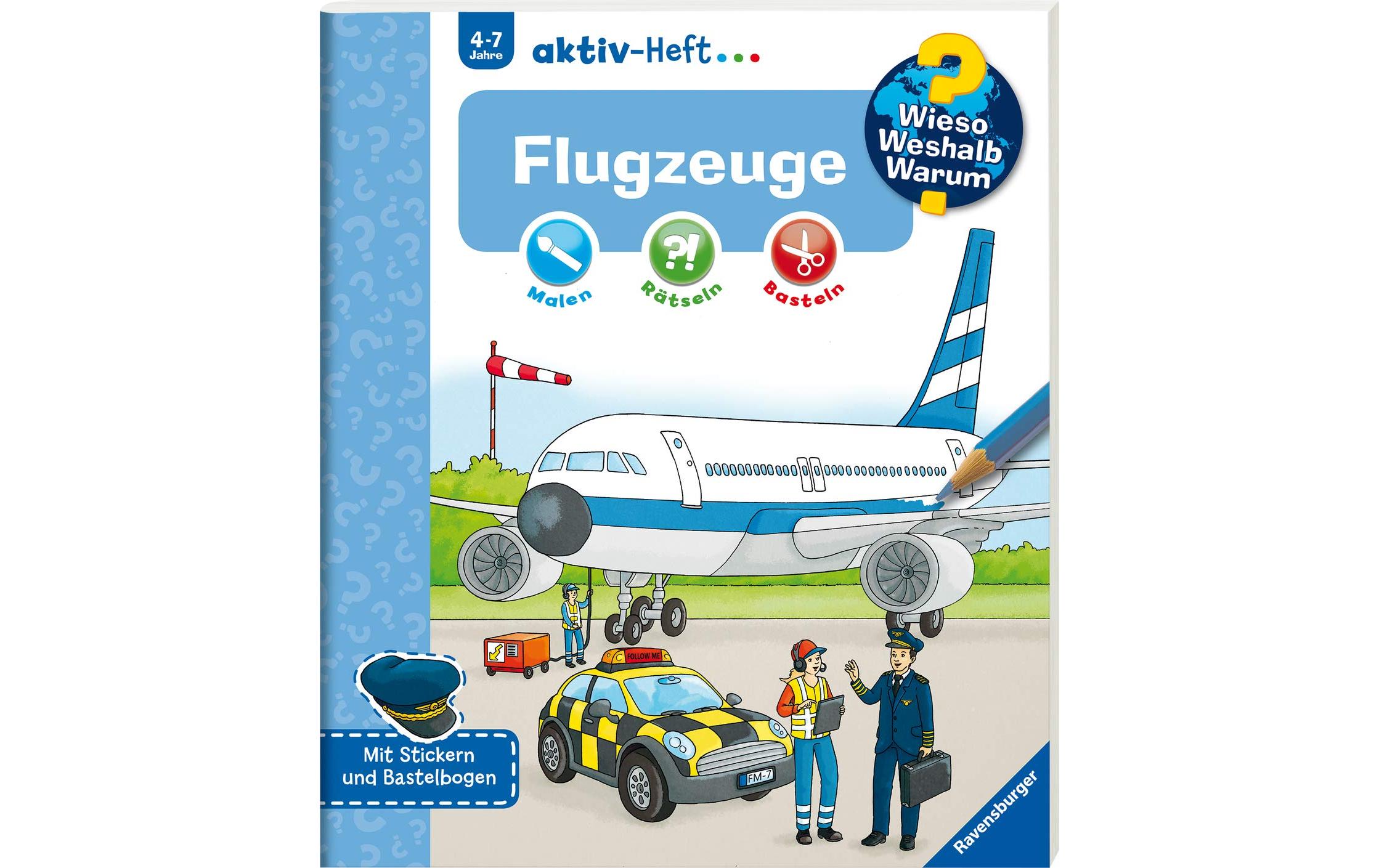 Ravensburger Kinder-Sachbuch WWW Aktiv-Heft Flugzeuge Ravensburger Kinder-Sachbuch WWW Aktiv-Heft Flugzeuge
