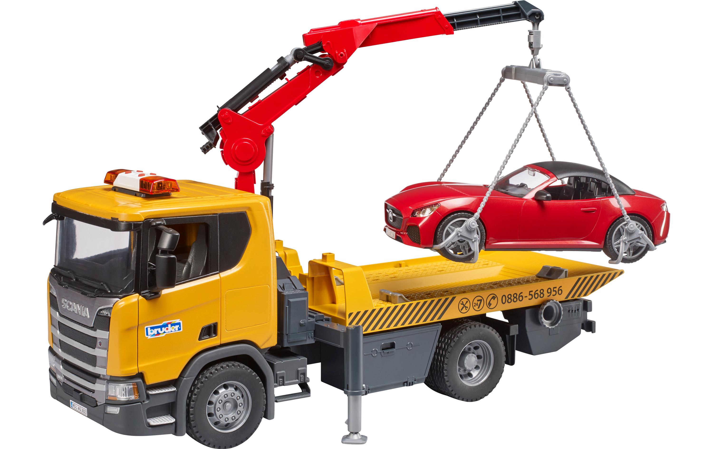 Bruder Spielwaren Logistikfahrzeug Scania Super LKW