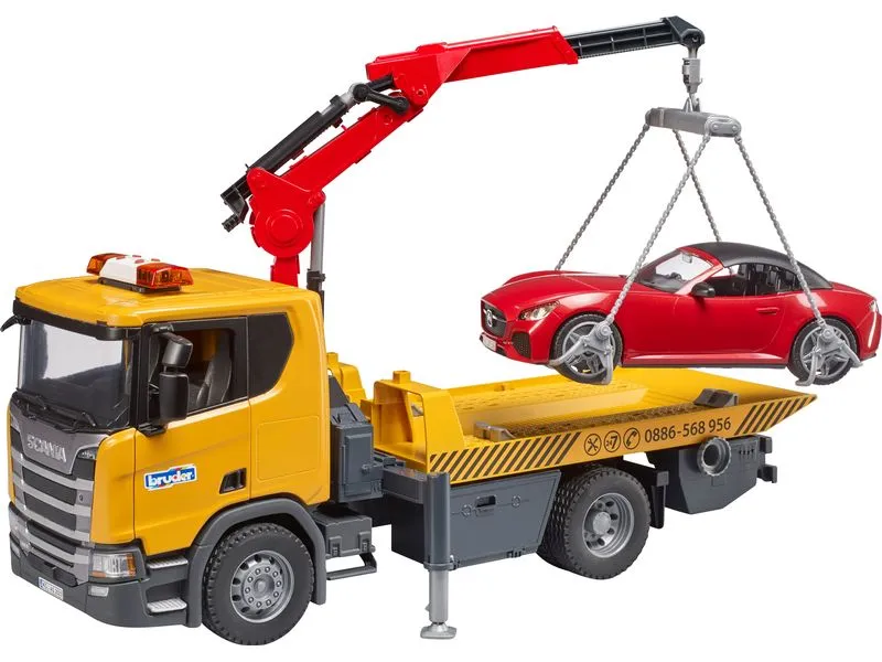 Bruder Spielwaren Logistikfahrzeug Scania Super LKW Bruder Spielwaren Logistikfahrzeug Scania Super LKW
