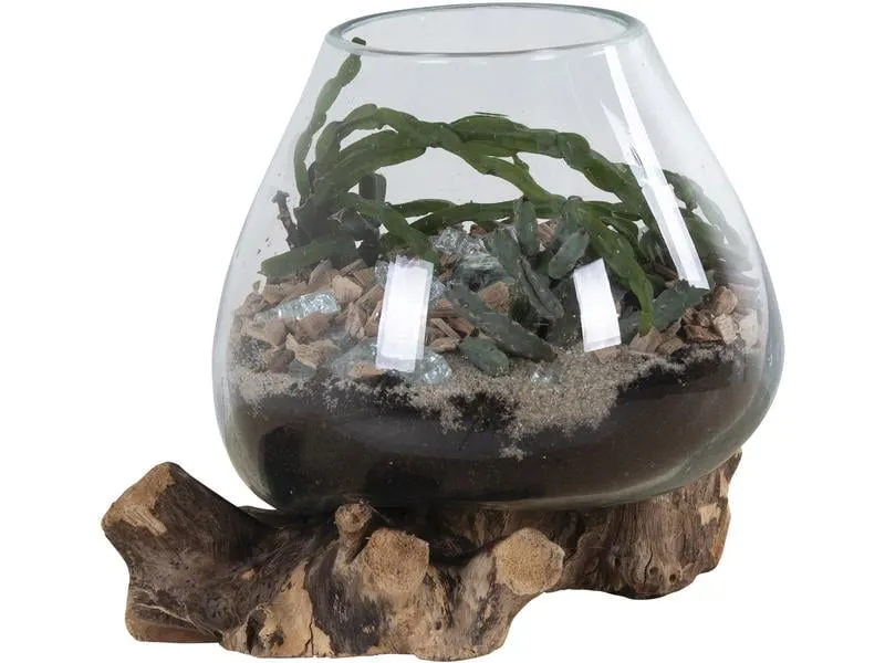 House Nordic Dekoschale San Marino 25 x 18 x 15 cm, 1 Stück, Nature House Nordic Dekoschale San Marino 25 x 18 x 15 cm, 1 Stück, Nature