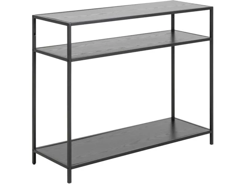 AC Design Konsolentisch Seaford 100 x 35 x 79 cm, Schwarz AC Design Konsolentisch Seaford 100 x 35 x 79 cm, Schwarz