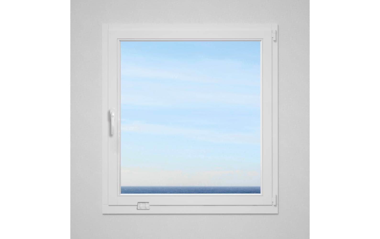 Abus Fenster-Zusatzsicherung SW1 W Weiss Stahl