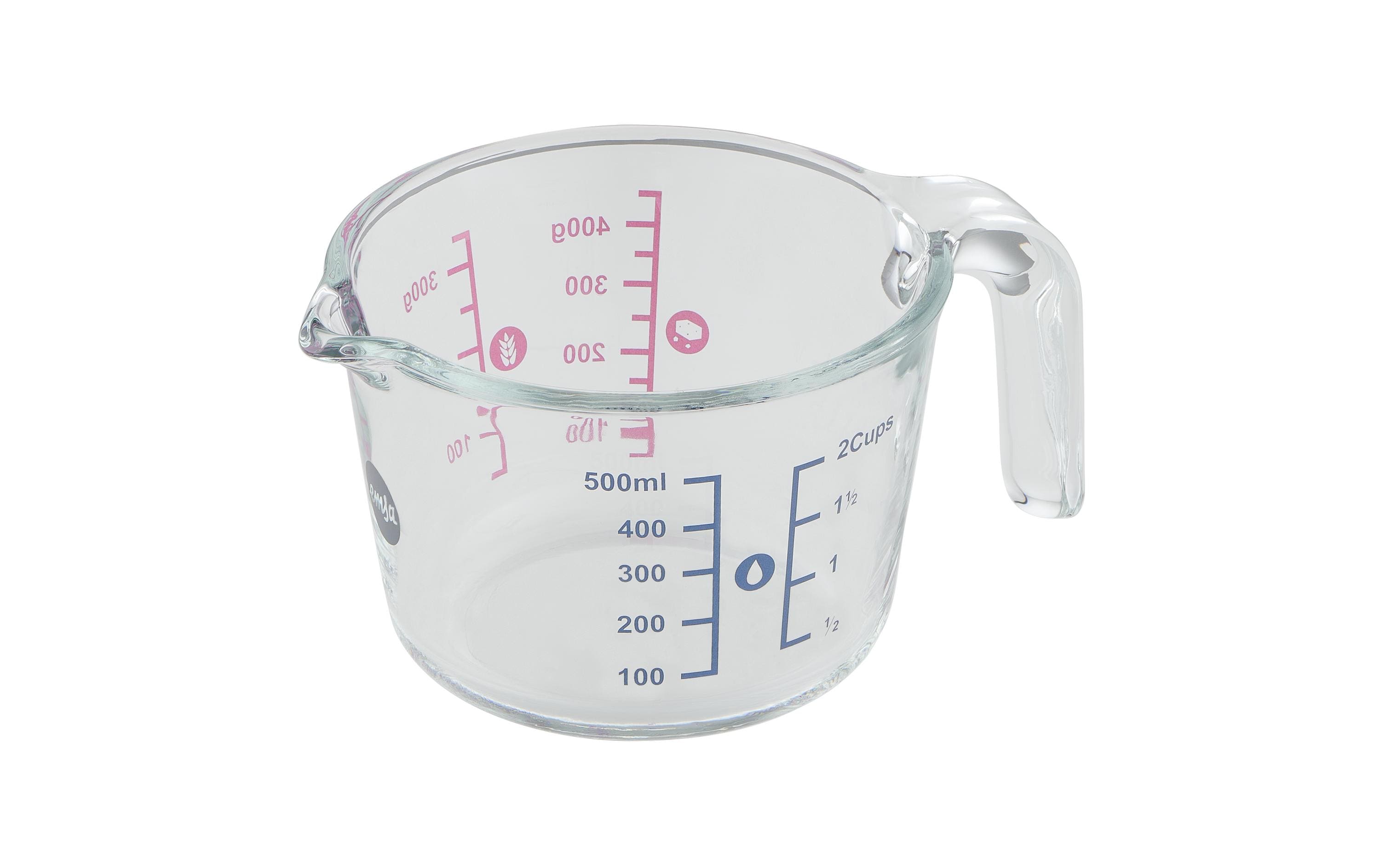 Emsa Messbecher Prep & Bake 5 dl, Transparent