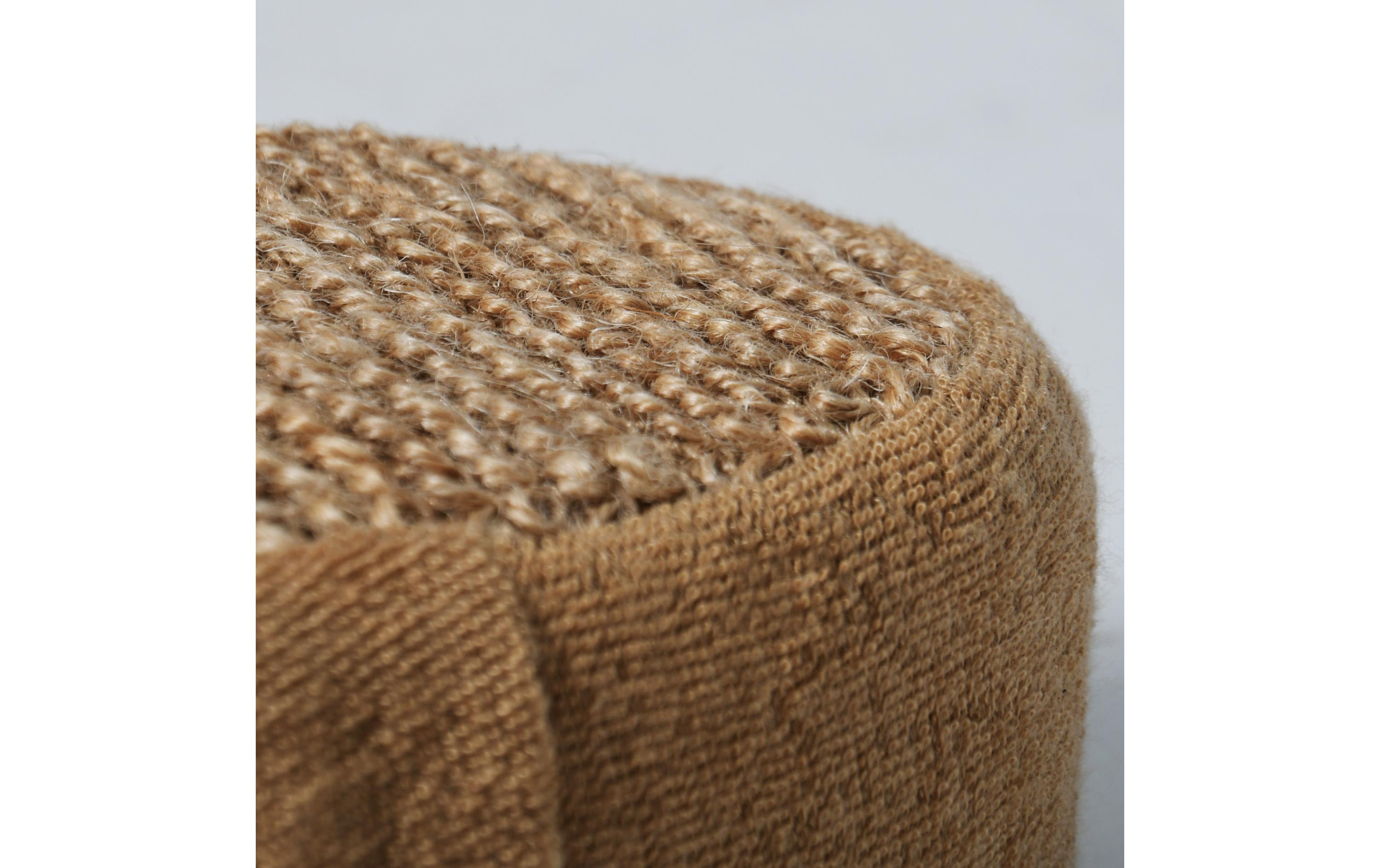 MSV Peelingschwamm aus Jute 17.5 x 10.3 cm, Braun