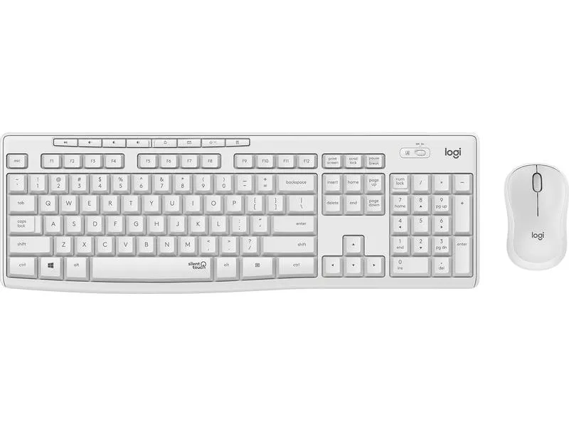 Logitech Tastatur-Maus-Set MK295 White CH-Layout Logitech Tastatur-Maus-Set MK295 White CH-Layout
