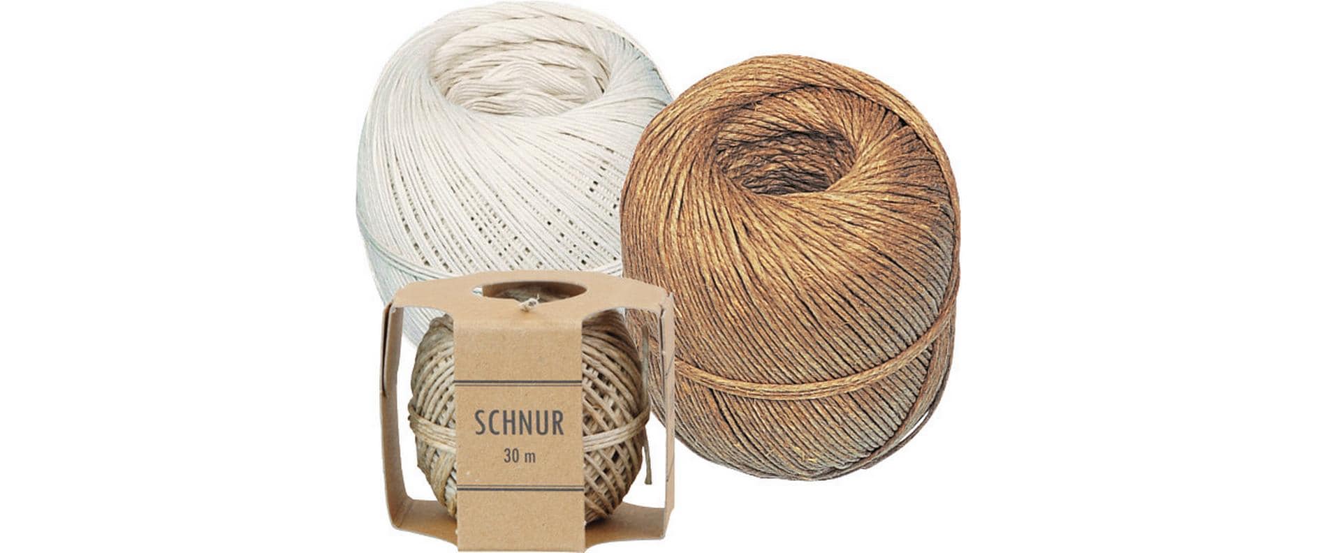 Baechi Cord Flurospun Naturfasern Beige 250 m 1.6 mm