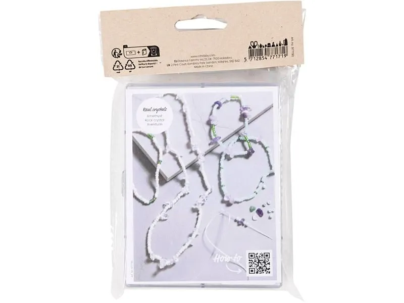 Creativ Company Perlen-Set Kristalle, Sortierte Farben