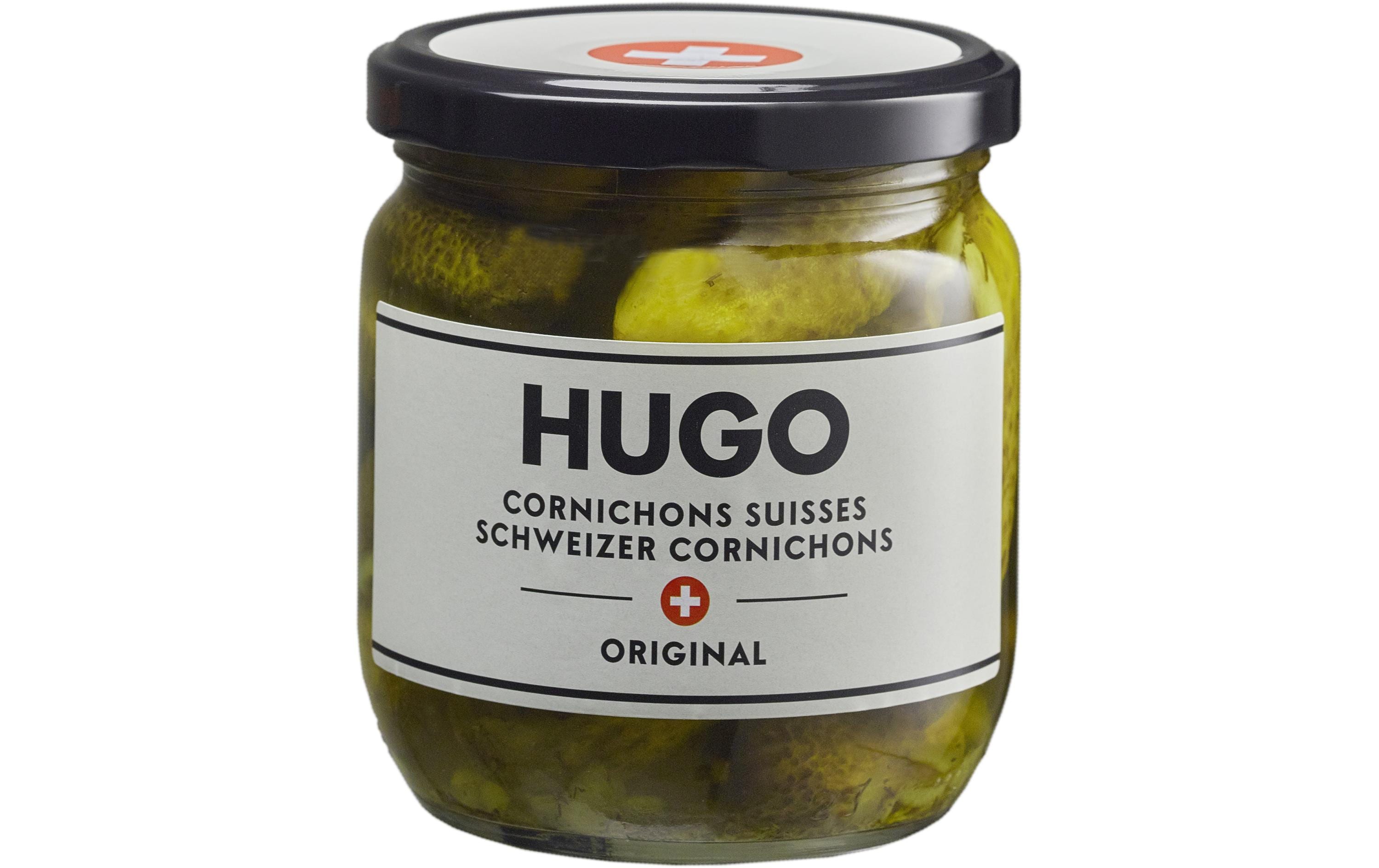 Hugo Reitzel Glas Schweizer Cornichons 200 g