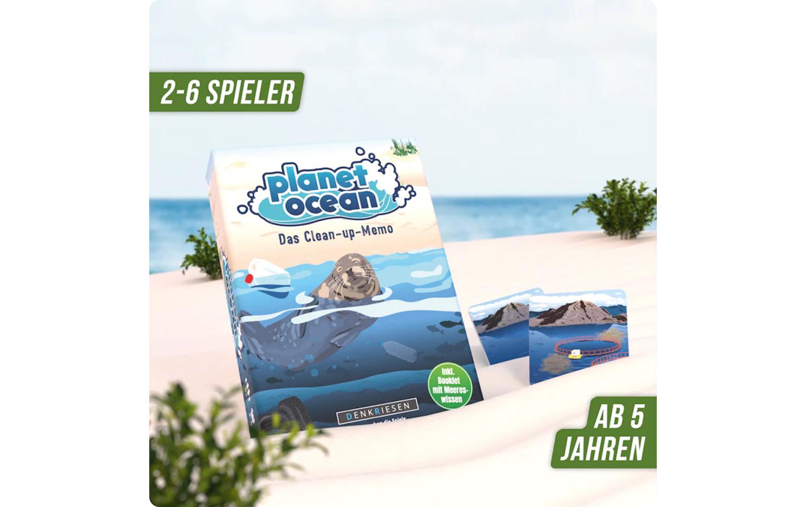 Denkriesen Familienspiel Planet – Ocean – Das Clean-up-Memo -DE-