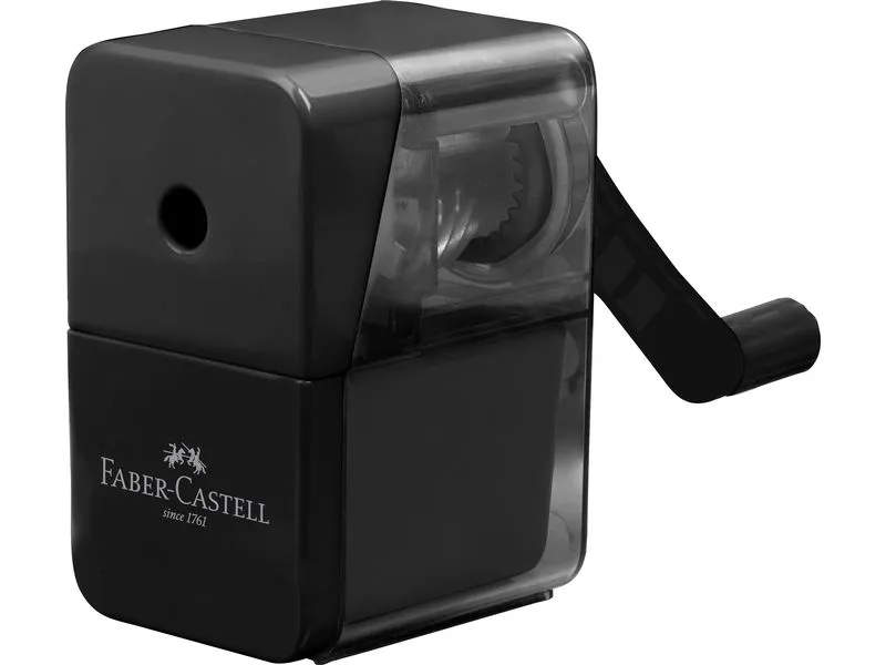 Faber-Castell Spitzer Manuell, Schwarz Faber-Castell Spitzer Manuell, Schwarz