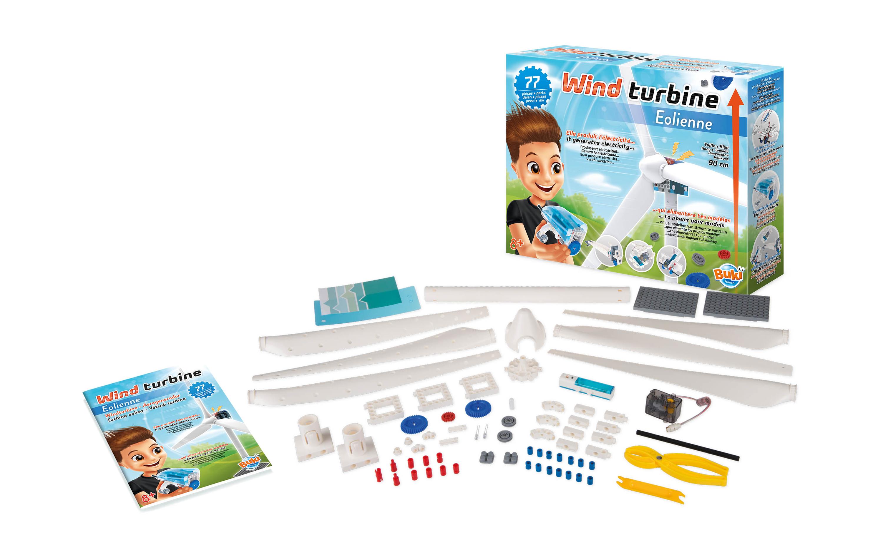 Buki Experimentierkasten Windkraftanlage Buki Experimentierkasten Windkraftanlage