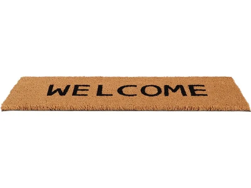 Esschert Design Fussmatte «Welcome» 25 cm x 75 cm Esschert Design Fussmatte «Welcome» 25 cm x 75 cm