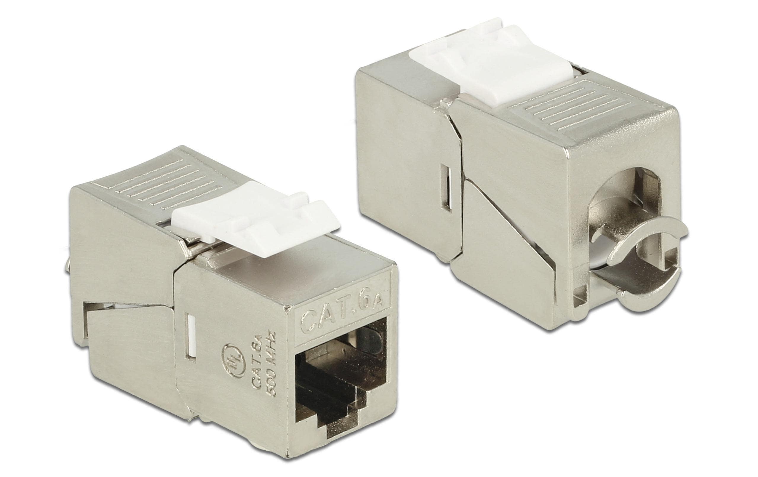 Delock Keystone-Modul RJ45 - LSA, Cat 6A geschirmt