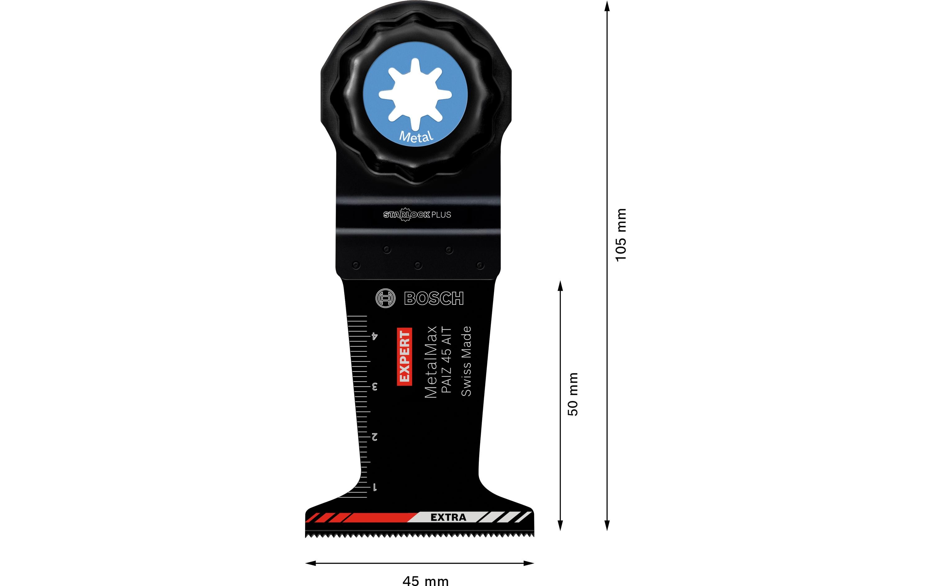 Bosch Professional Tauchsägeblatt Expert Starlock MetalMax Carbide 45 mm