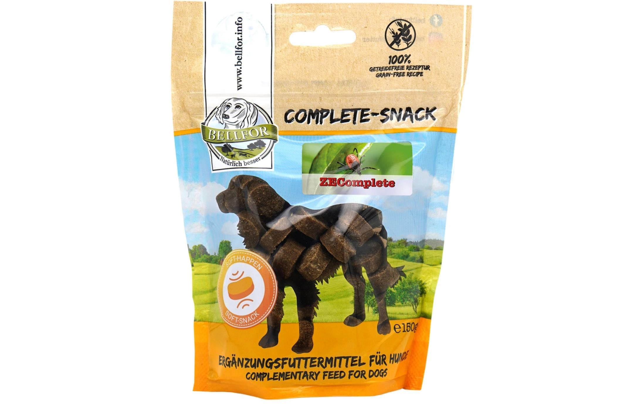 Bellfor Hunde-Nahrungsergänzung Complete-Snack ZEComplete 150 g Bellfor Hunde-Nahrungsergänzung Complete-Snack ZEComplete 150 g
