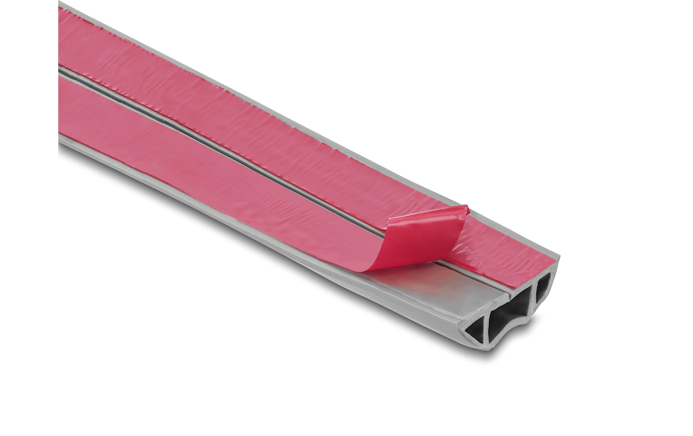 Delock Kabelkanal PVC flexibel 2 m x 50 mm Grau