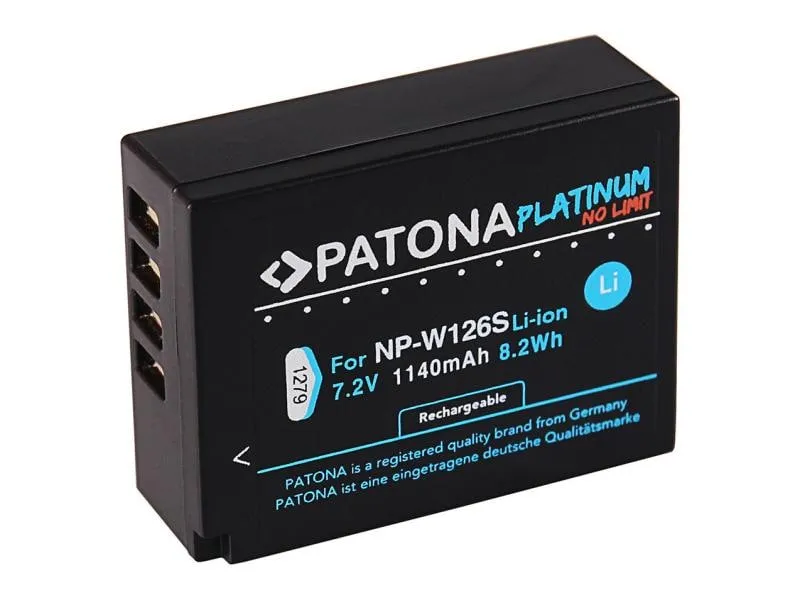 Patona Digitalkamera-Akku NP-W126S Patona Digitalkamera-Akku NP-W126S