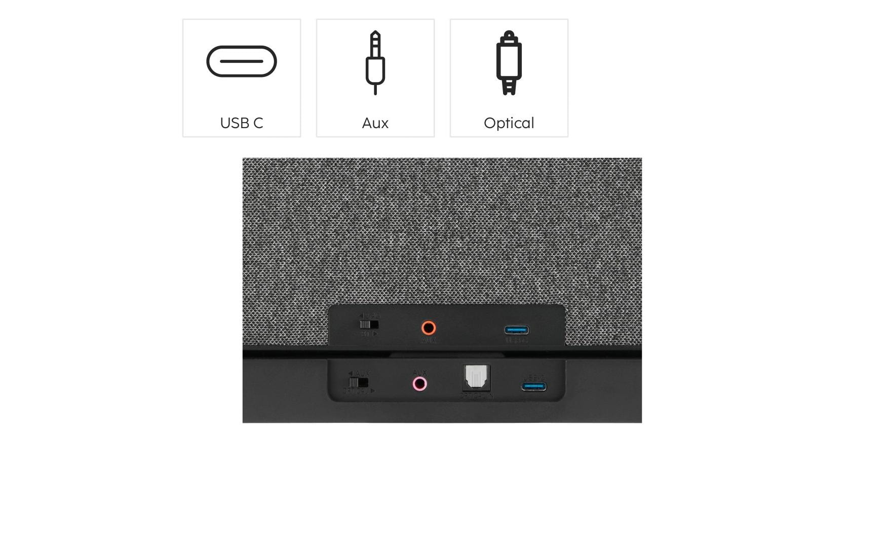 Hama Lautsprecher tragbar, TV, 2.4 GHz Station, Bluetooth, Stereo