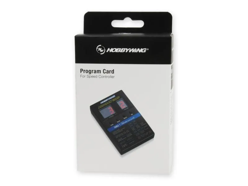 Hobbywing Programmierkarte LED Hobbywing Programmierkarte LED