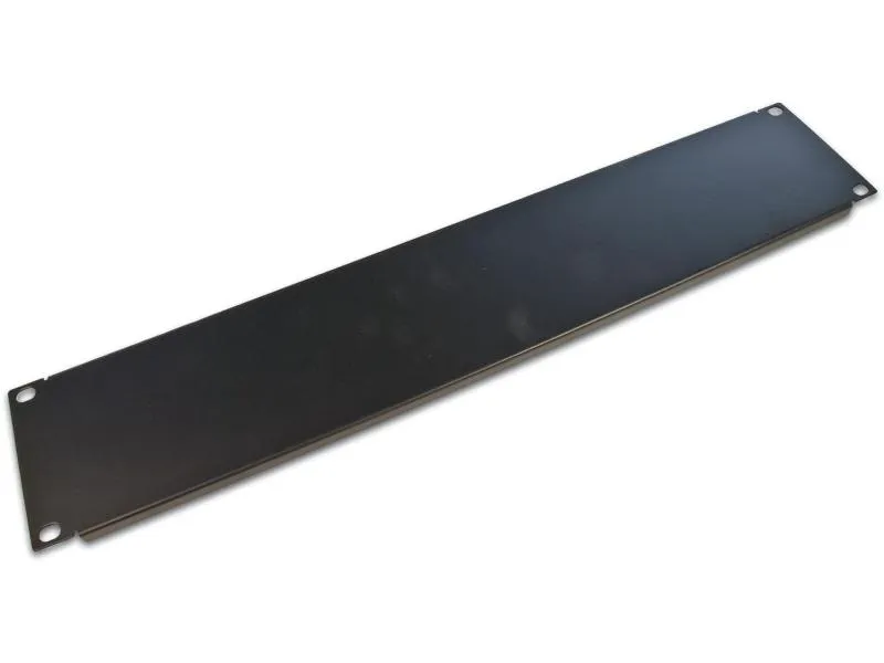 Wirewin Blindblende BP 2U BL 2HE 19, Schwarz