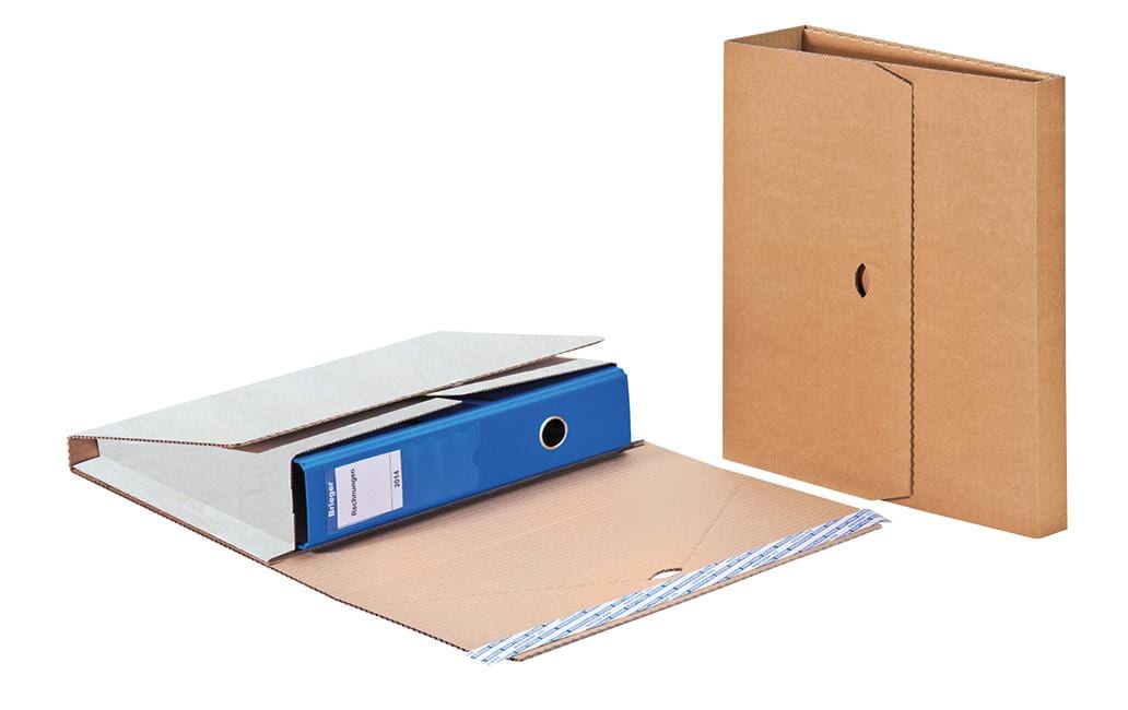 Brieger Ordnerversandkarton 32 x 29 x 8 cm, 1 Stück