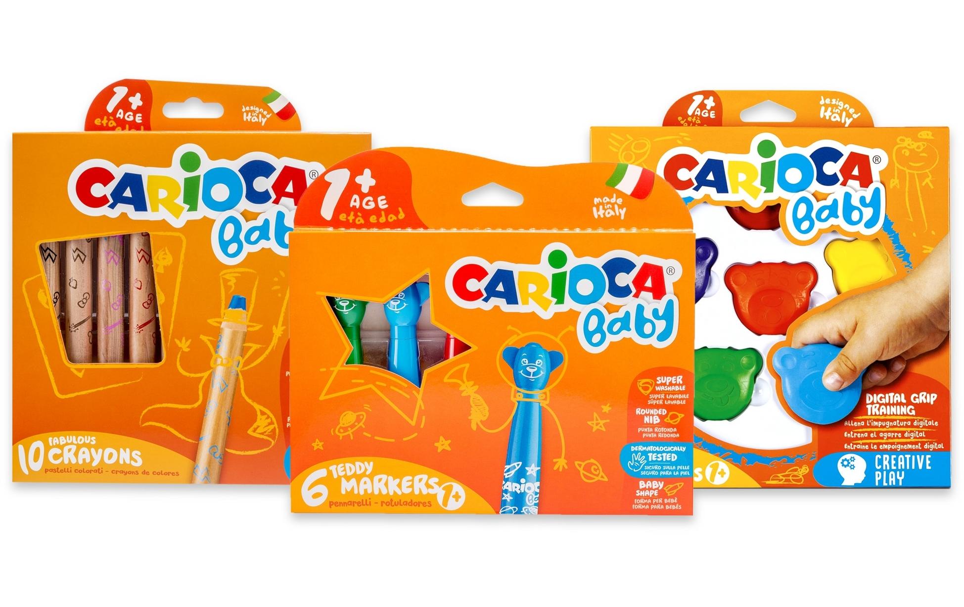 Carioca Malset Baby 22 Stück, Mehrfarbig Carioca Malset Baby 22 Stück, Mehrfarbig