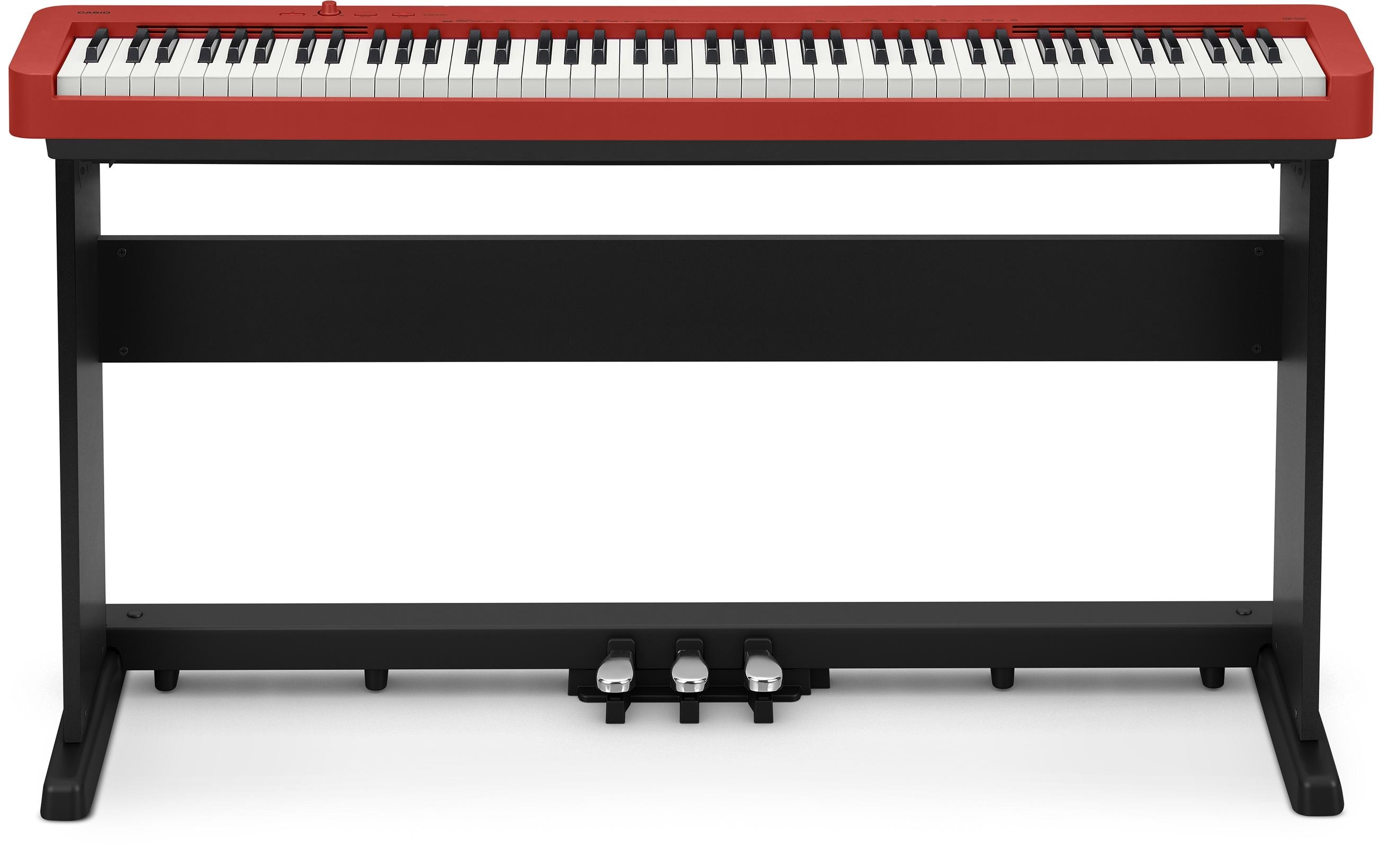 Casio E-Piano CDP-S160 Set, Rot