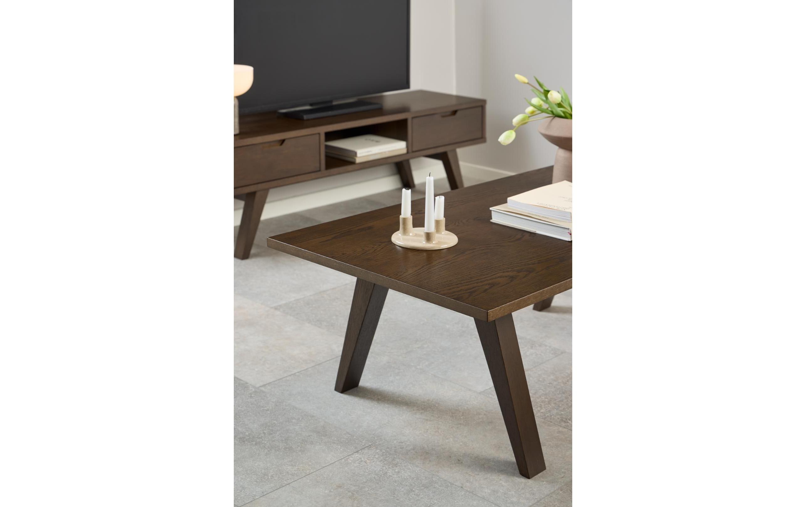 AC Design TV-Möbel A-Line Eiche 150 cm Dunkelbraun