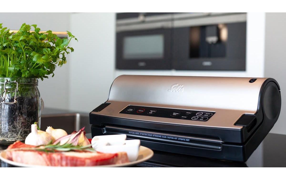 Solis Vakuumiergerät Vac Prestige Silber Solis Vakuumiergerät Vac Prestige Silber