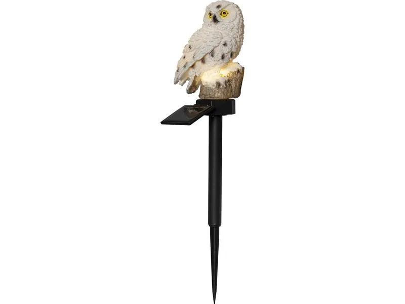 Star Trading Gartenlicht Solardekoration Owl, Beige Star Trading Gartenlicht Solardekoration Owl, Beige