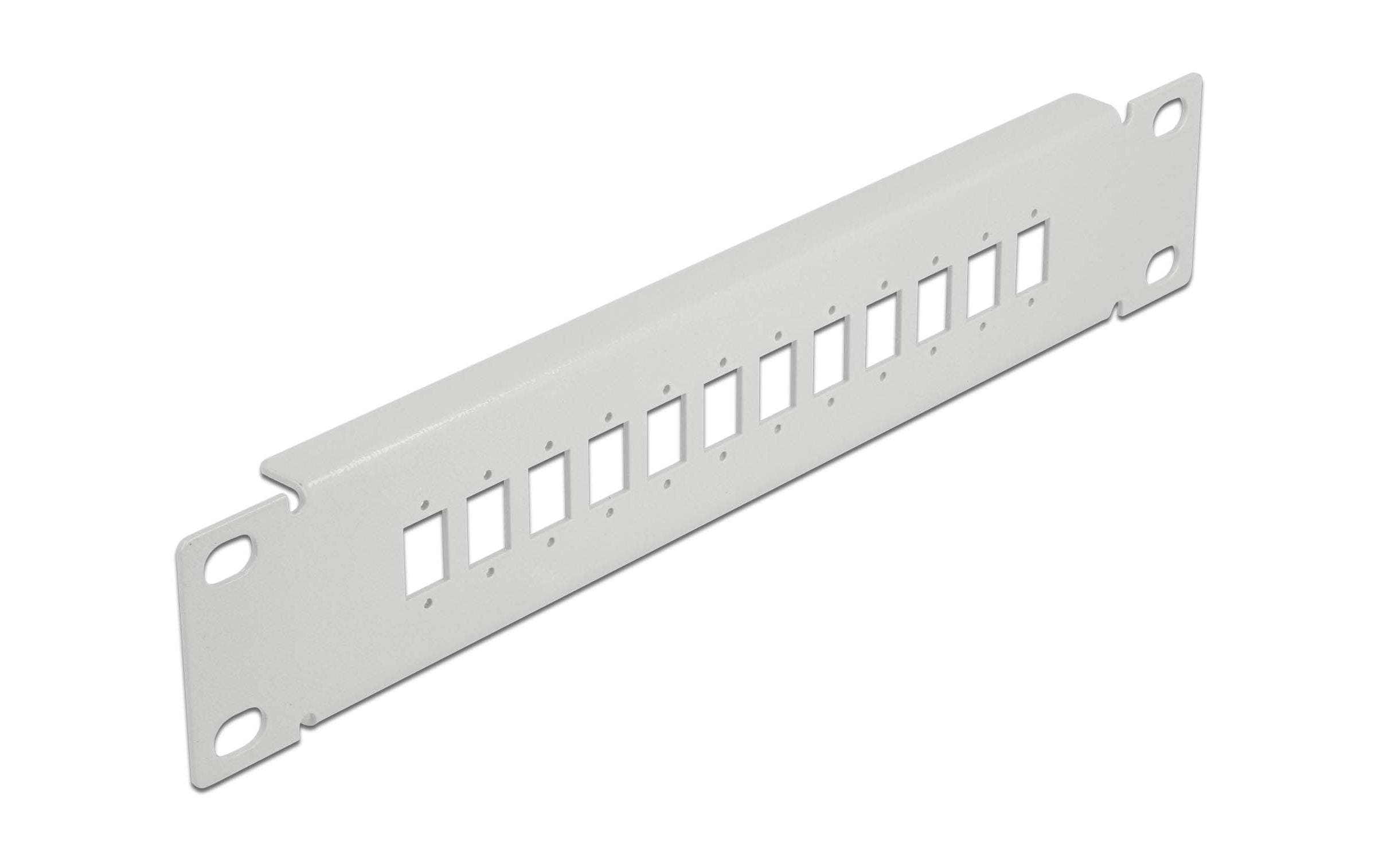 Delock Verteilerplatte 10″ LWL Patchpanel 12 Port für SC / LC Delock Verteilerplatte 10″ LWL Patchpanel 12 Port für SC / LC