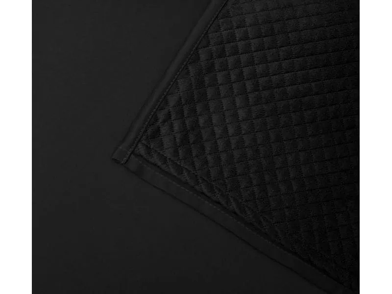 Stotz Decor AG Nachtvorhang mit Faltenband Finley 135 cm x 245 cm, Schwarz