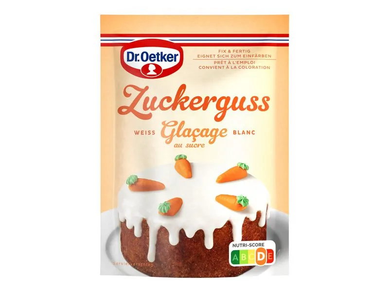 Dr.Oetker Zuckerguss weiss 125 g Dr.Oetker Zuckerguss weiss 125 g