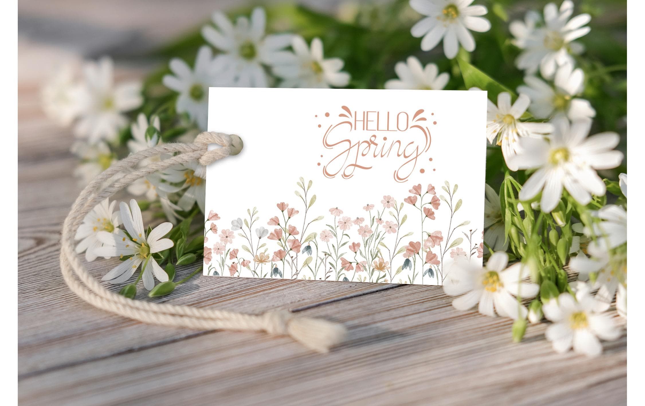 URSUS Malkarten Boho Handlettering Papier 48 Karten