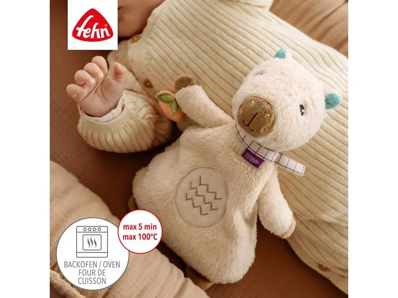 fehn Wärmekissen Capybara, Beige / Braun, 25 cm fehn Wärmekissen Capybara, Beige / Braun, 25 cm