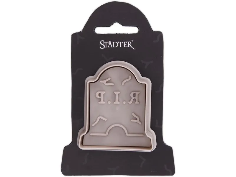 Städter Präge-Ausstecher Grabstein 4.3 x 6 cm, Grau Städter Präge-Ausstecher Grabstein 4.3 x 6 cm, Grau