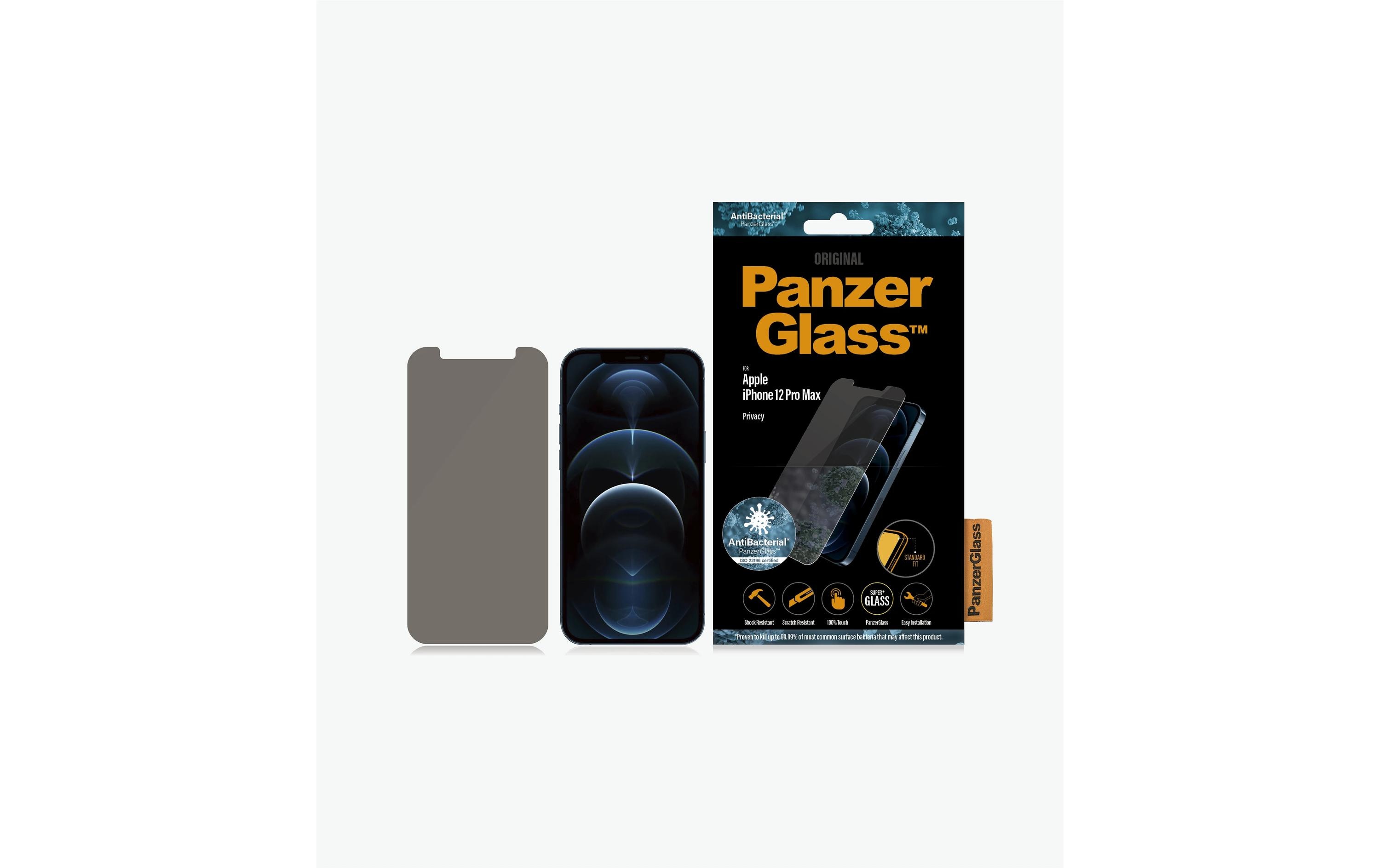 Panzerglass Displayschutz Standard Fit AB Privacy iPhone 12 Pro Max