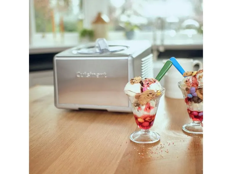 Cuisinart Glacemaschine Ice Cream & Gelato Professional 1.5 l, Silber
