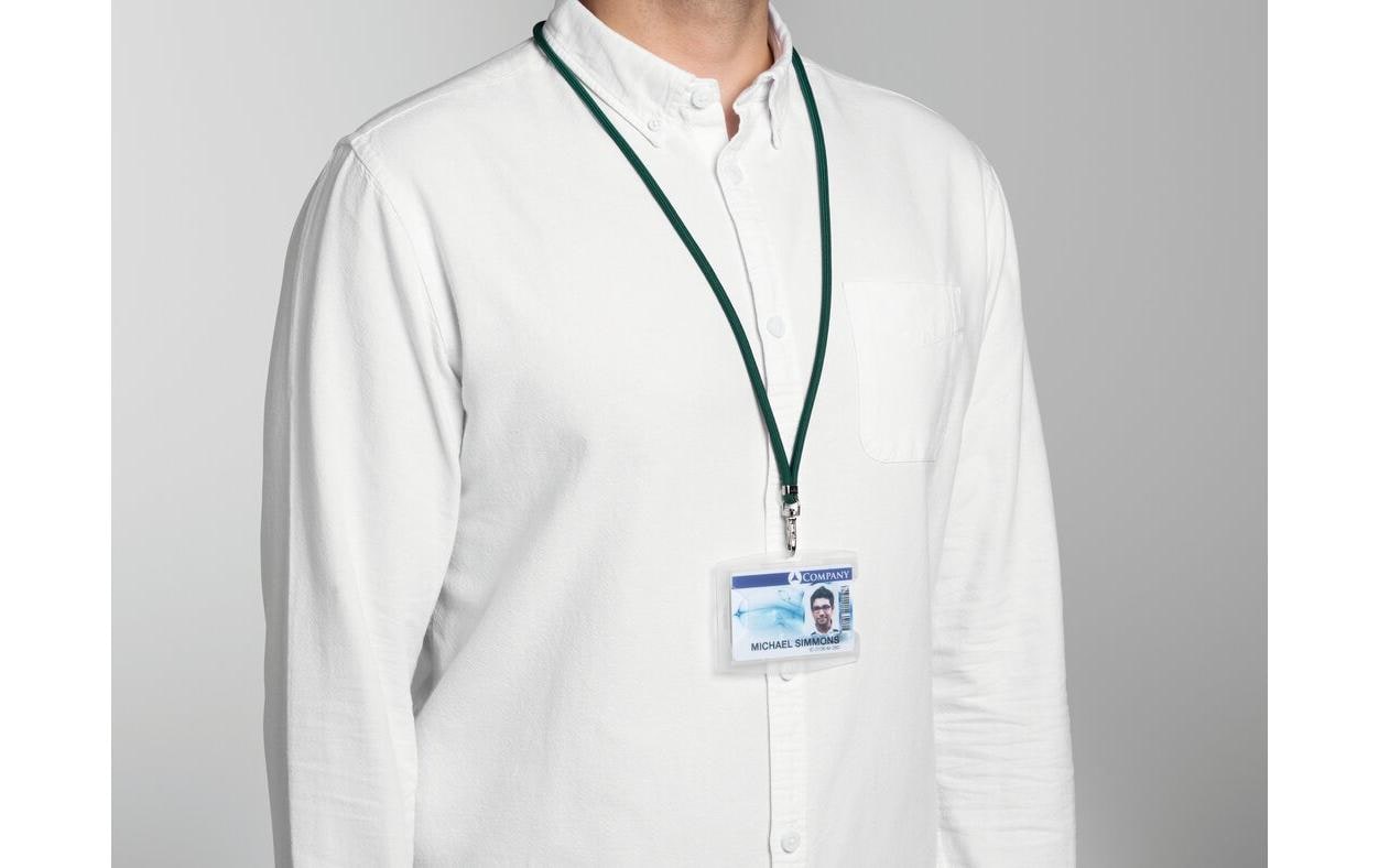 DURABLE Ausweishalter reXycle 1 Karte 10 Stück, Transparent