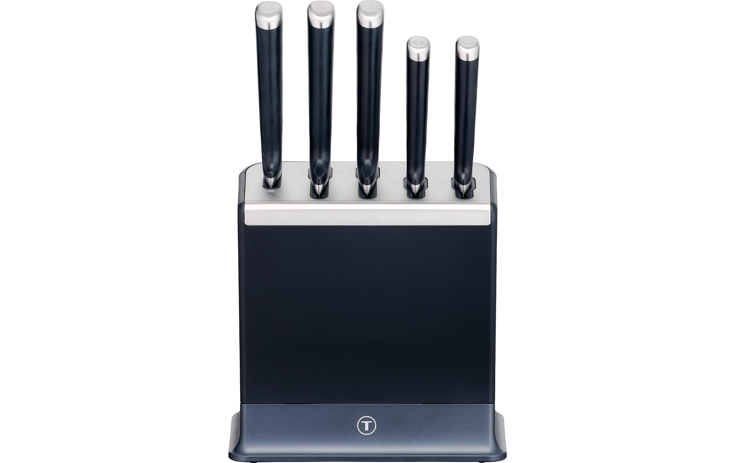 Tefal Messerblock Ever Sharp 5-teilig, Edelstahl
