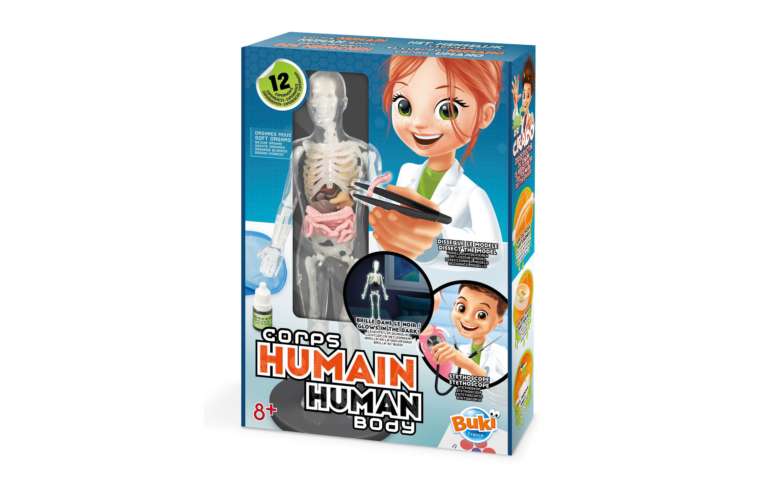 Buki Experimentierkasten Der Körper des Menschen Buki Experimentierkasten Der Körper des Menschen