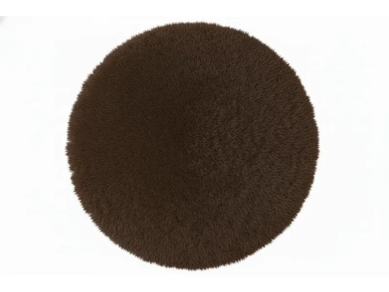 Conceptum Hypnose Weichnachtsteppich Polyester Braun 100 x 100 cm Conceptum Hypnose Weichnachtsteppich Polyester Braun 100 x 100 cm