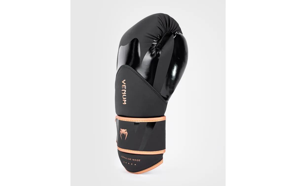 Venum Challenger 4.0 Boxing Gloves Bronze/Schwarz, 14 oz