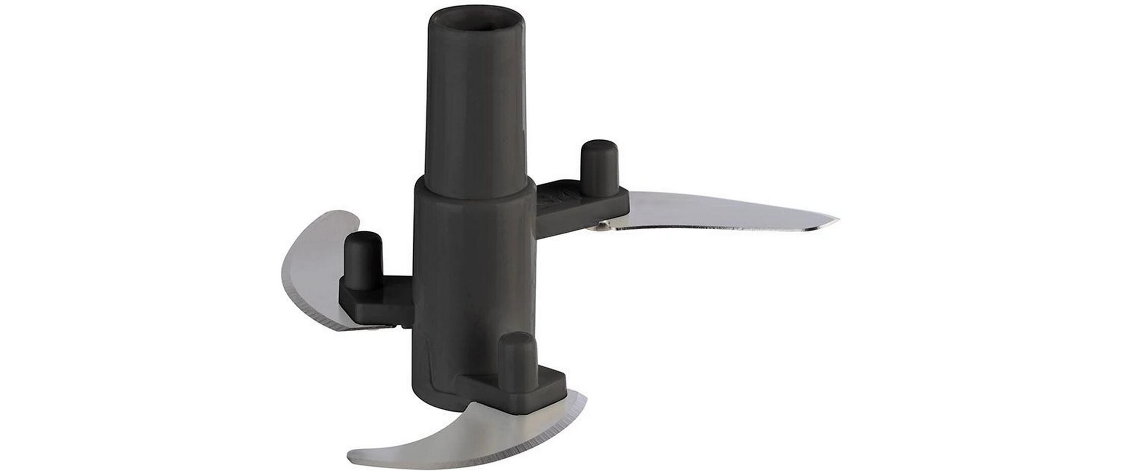 GEFU Hacker Zizo 450 ml, Transparent/Schwarz/Silber