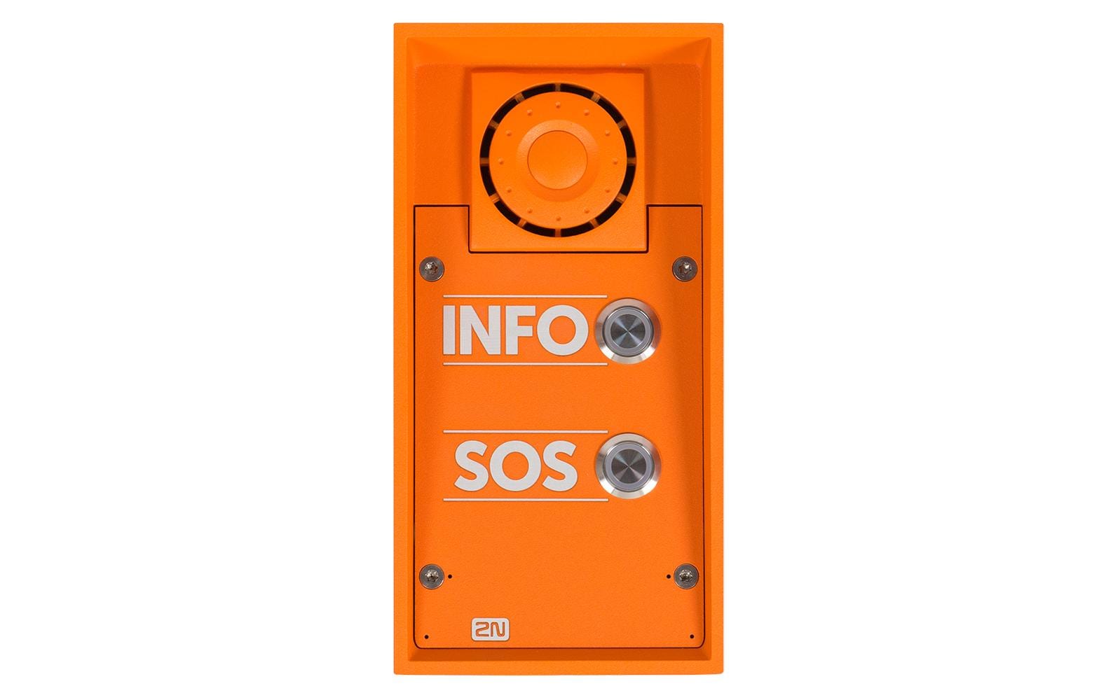 2N IP Türstation IP Safety 2 Tasten, 10 W Lautsprecher 2N IP Türstation IP Safety 2 Tasten, 10 W Lautsprecher