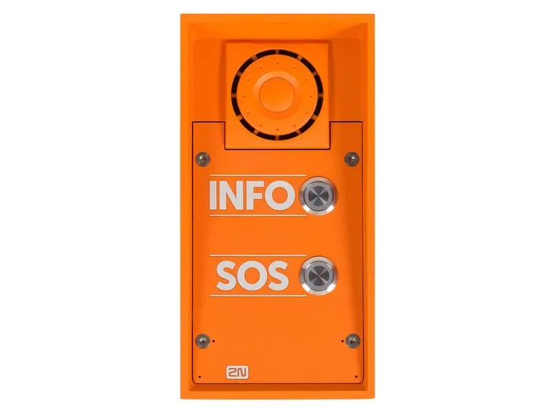 2N IP Türstation IP Safety 2 Tasten, 10 W Lautsprecher