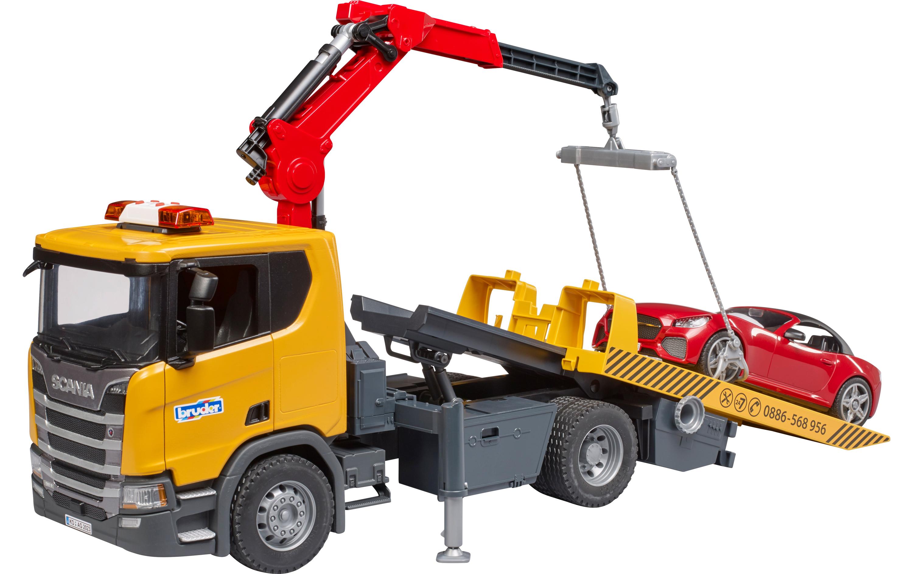 Bruder Spielwaren Logistikfahrzeug Scania Super LKW