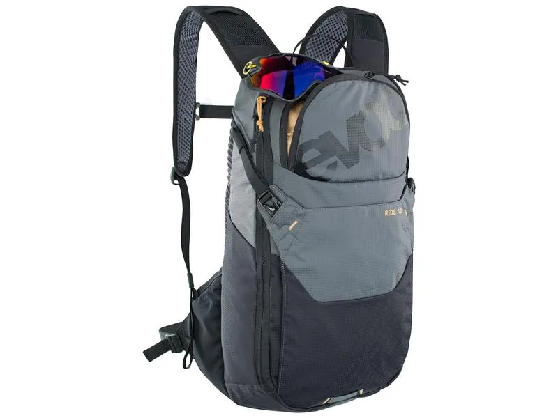 evoc Rucksack Ride 12 l, Carbon Grey/Black