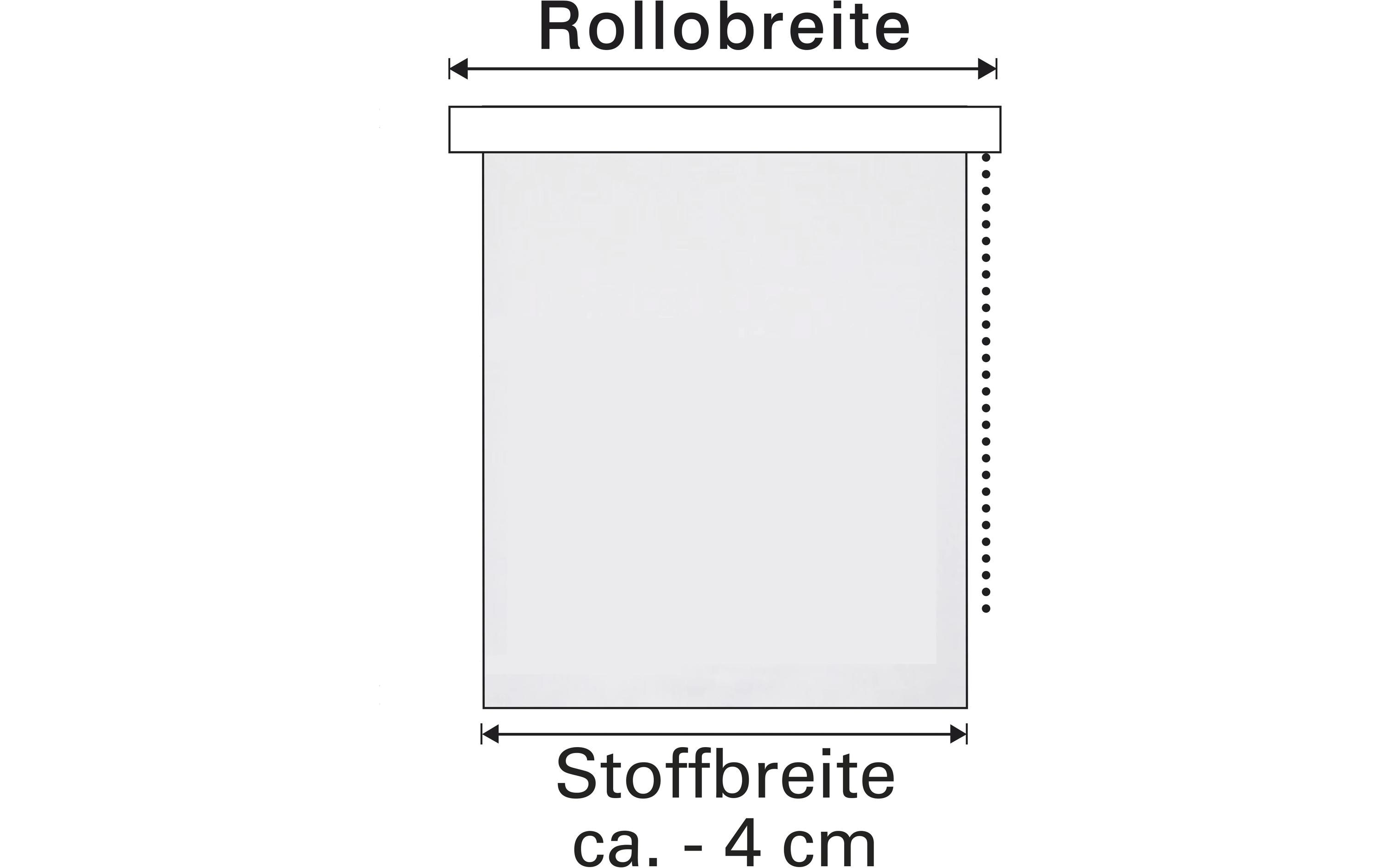 Gardinia Duo Klemmrollo 45 x 150 cm, Weiss