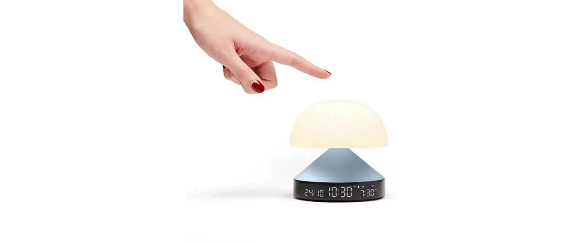Lexon Lichtwecker Mina Sunrise Hellblau
